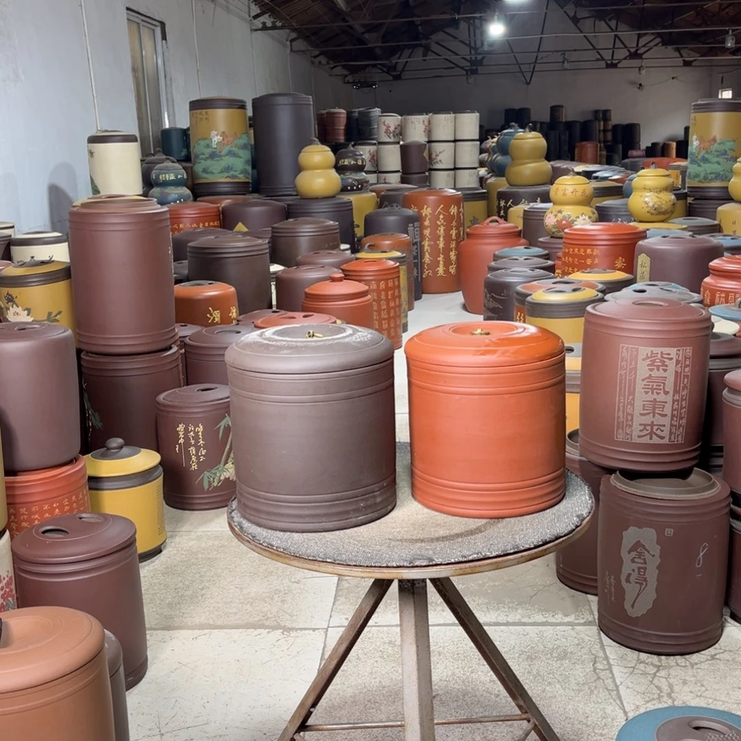 紫砂茶叶罐茶叶罐