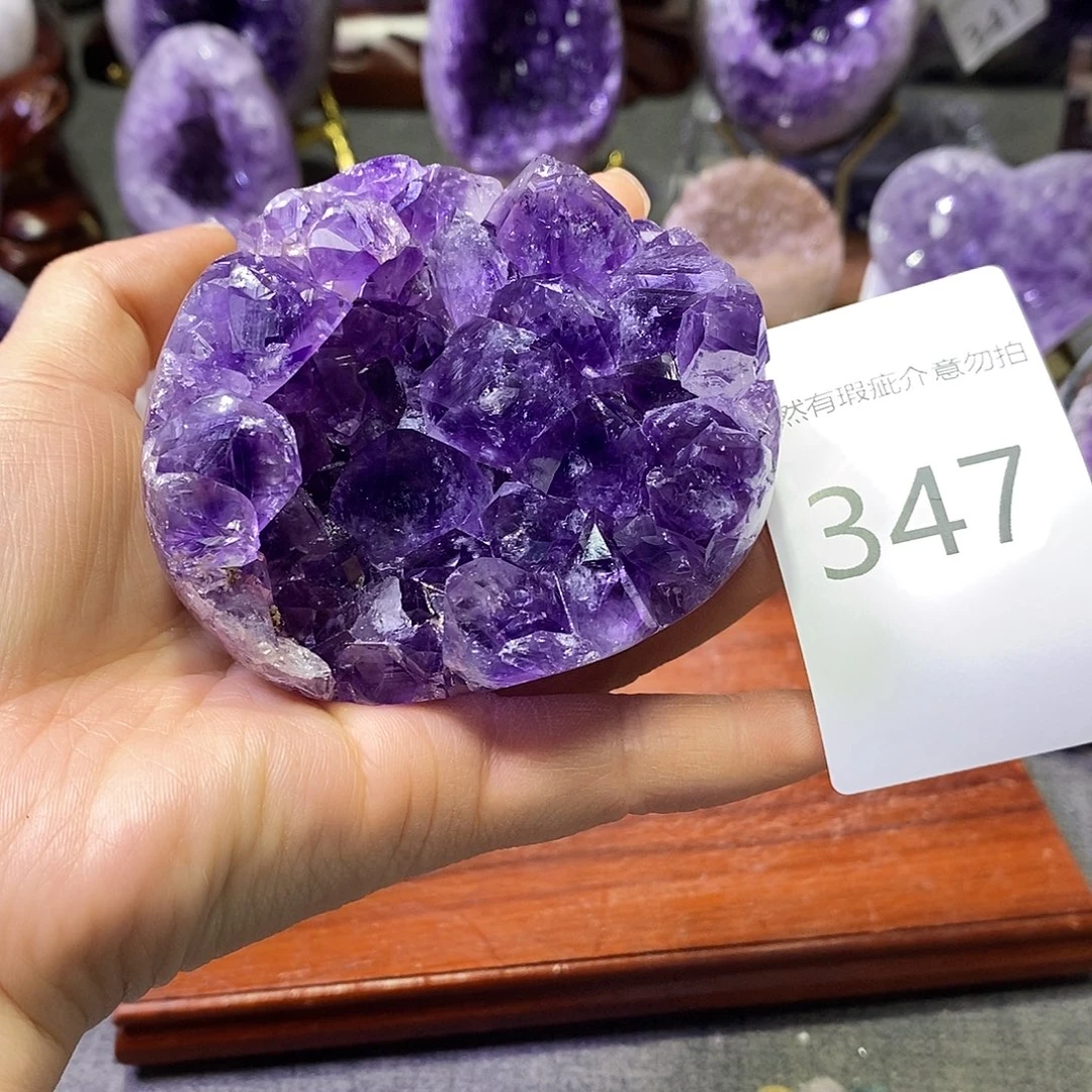 未镶嵌珠宝半成品紫晶