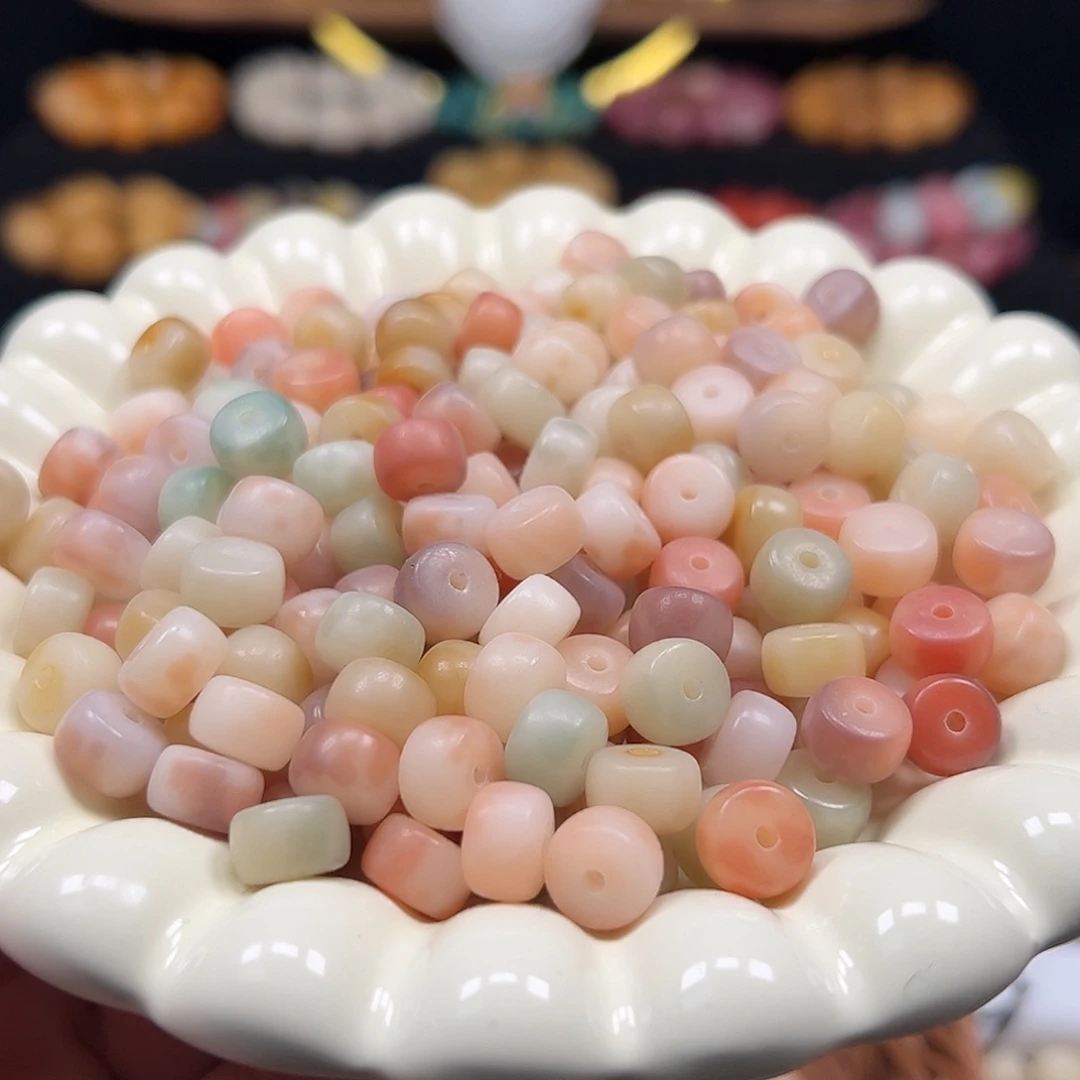 手串菩提根/象牙果卡10非料花皮药片110颗