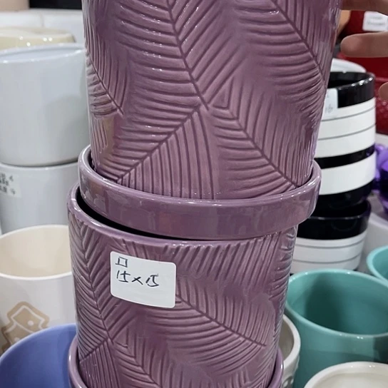 多肉绿植陶瓷花盆9.9包邮，有孔