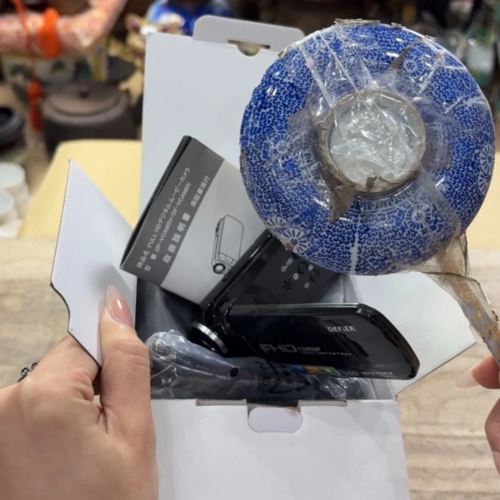 陶瓷古美术置物摆件