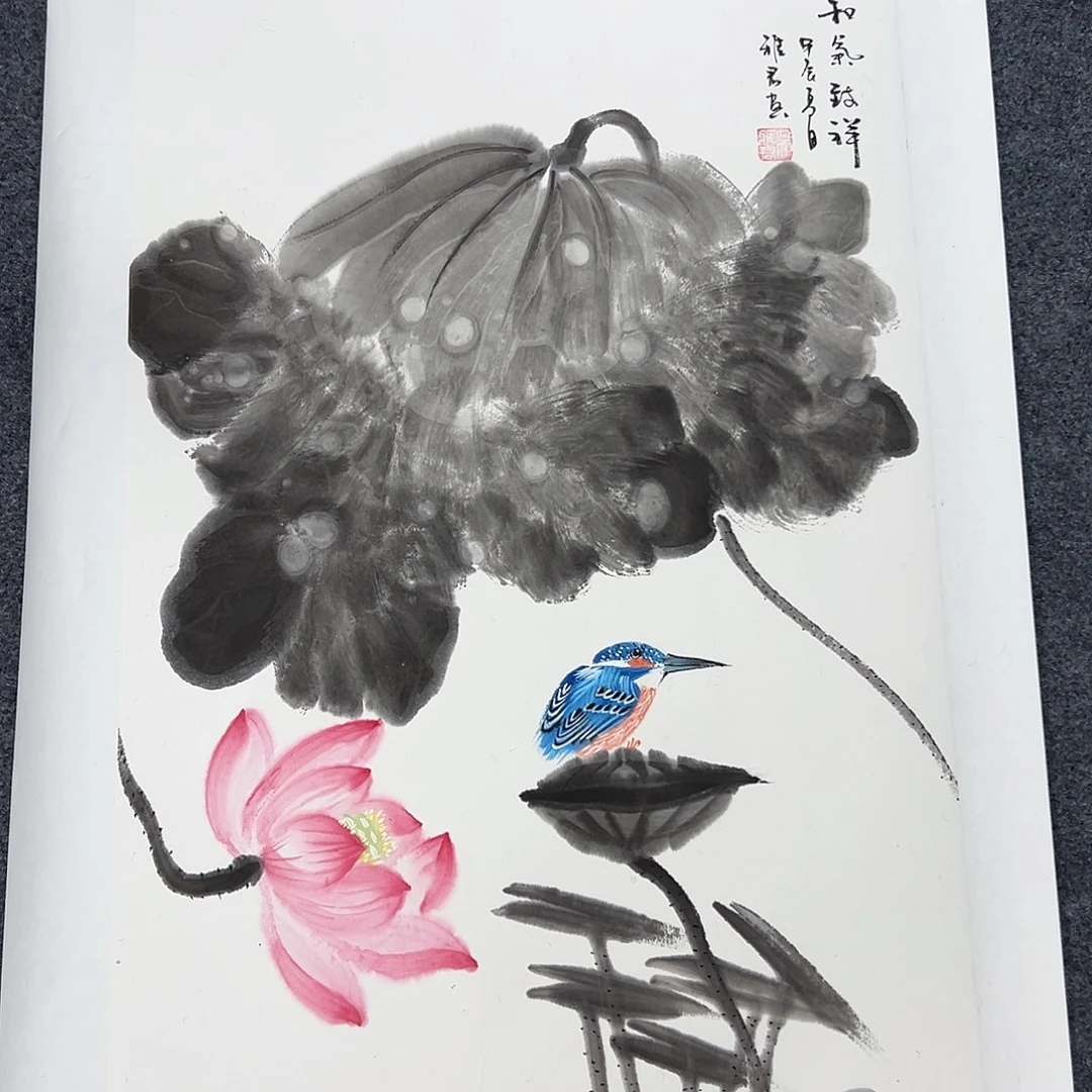 国画手绘国画大捡漏哦