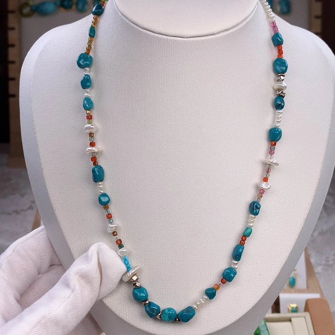 绿松石颈饰未镶嵌