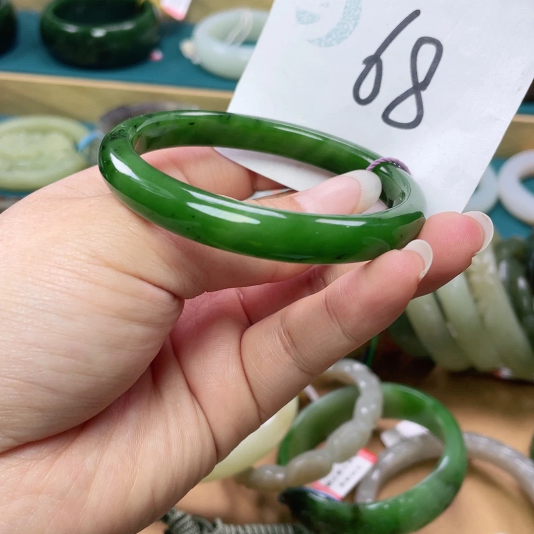 未镶嵌手镯和田玉圈口58