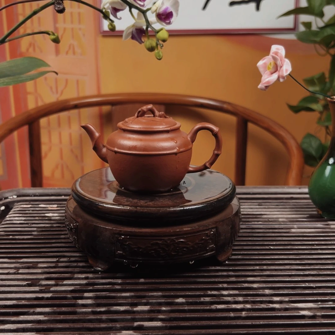 紫砂茶壶翠*玉紫砂壶紫砂泥