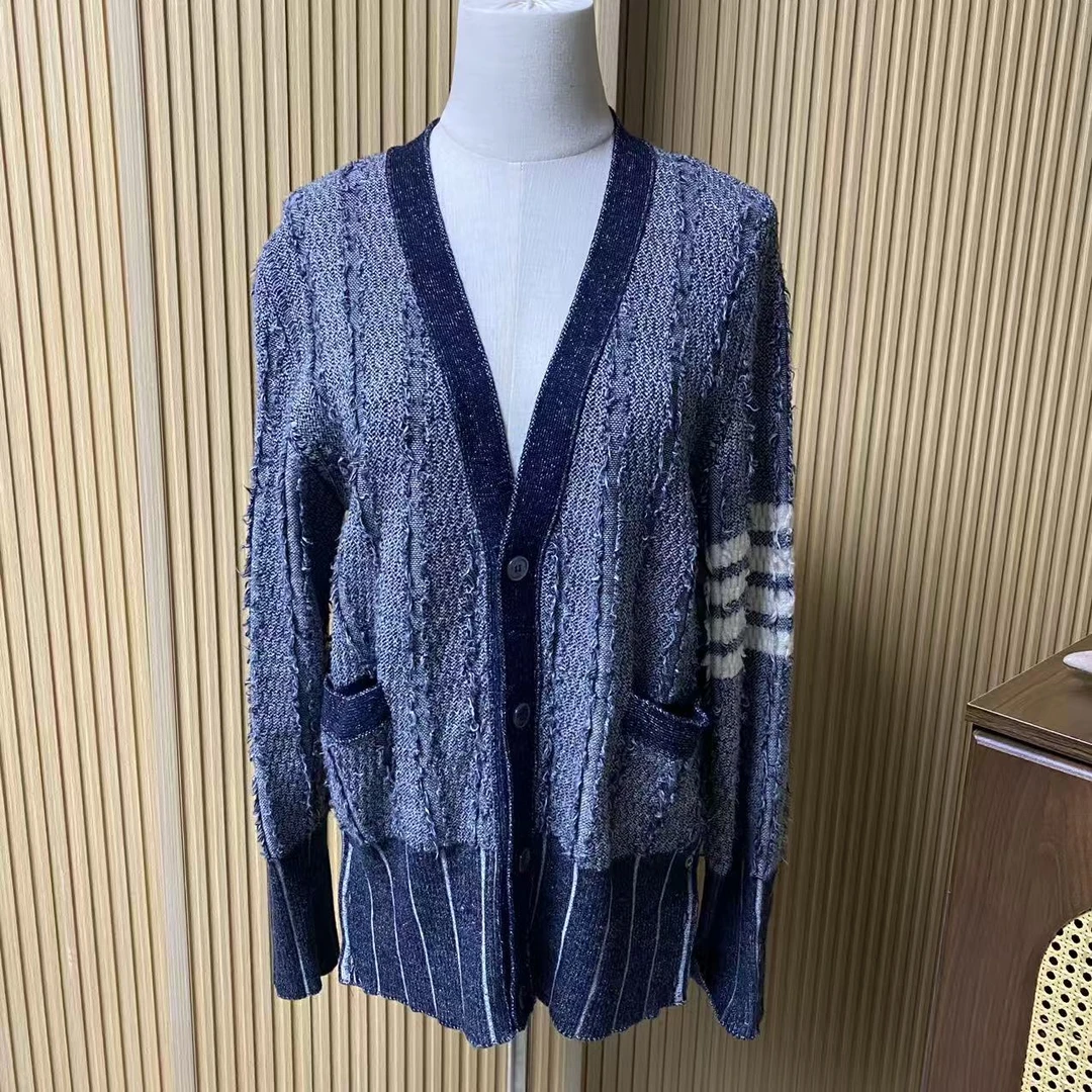 95新 THOMBROWNE THOM BROWNE毛衣外套/3码/1340020