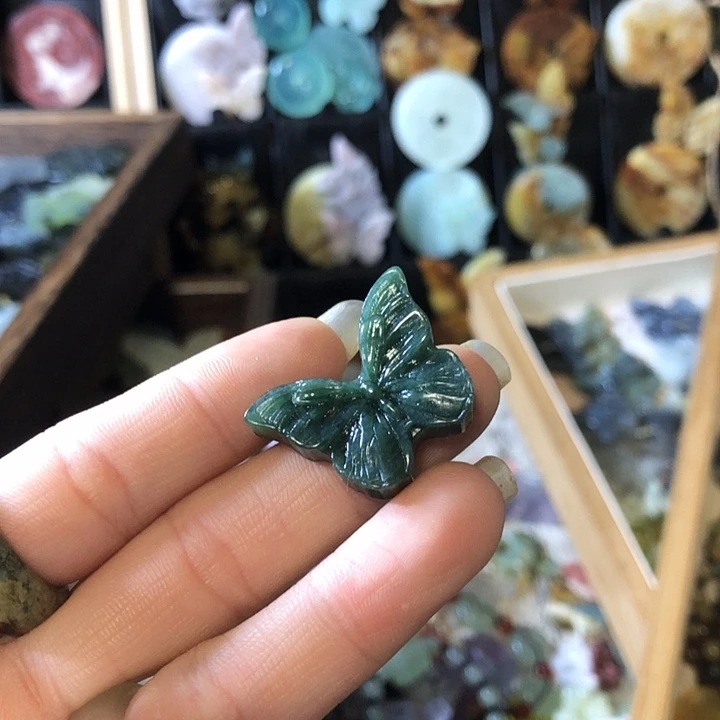 岫玉未镶嵌岫玉挂件