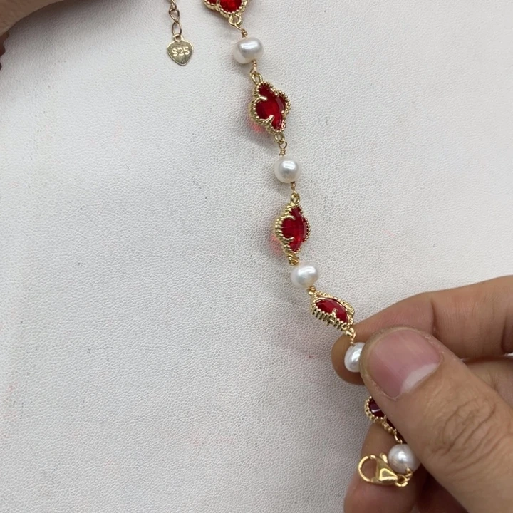 淡水珍珠未镶嵌颈饰001258