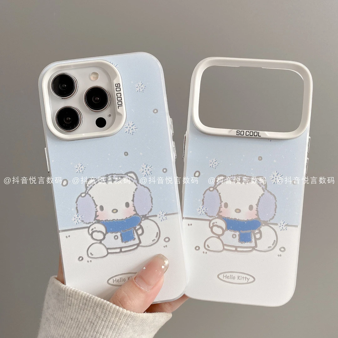 磨砂彩银适用iphone17promax苹果16手机壳15/14/13/12/11华为潮KT