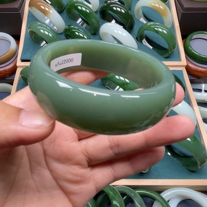 未镶嵌手镯和田玉5758