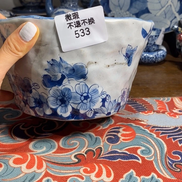 景德镇手绘万花盆