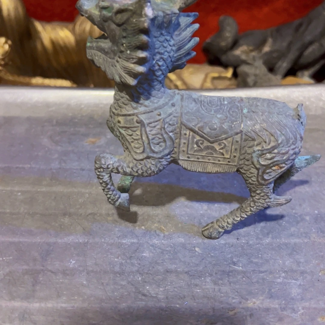 潘***生黄铜摆件工艺品黄铜