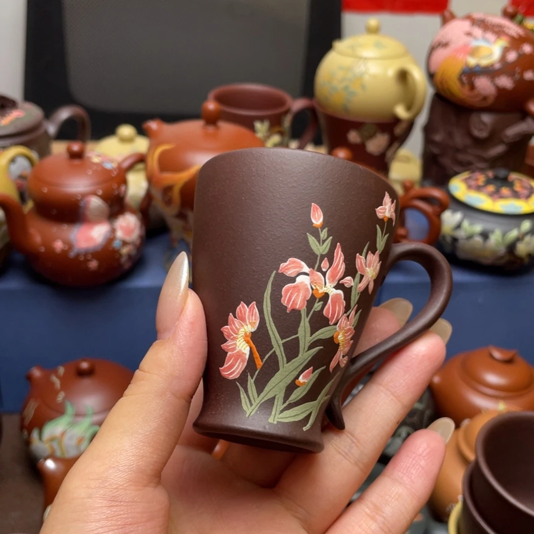 茶杯紫砂紫砂主人杯100cc