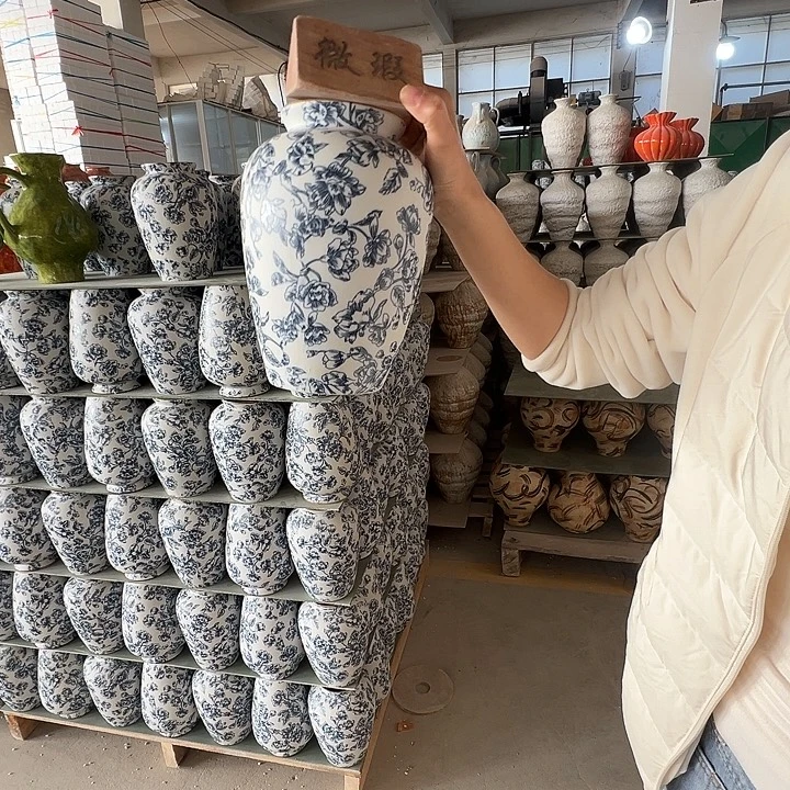 陶景德镇陶瓷花瓶瑕疵专场