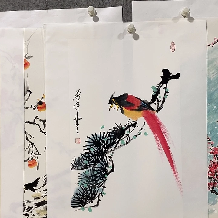 国画手写手绘作品3