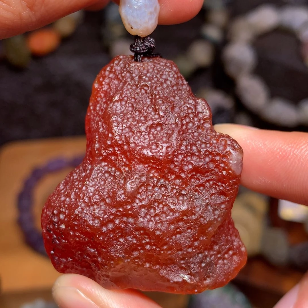 未镶嵌玛瑙/玉髓珠宝半成品