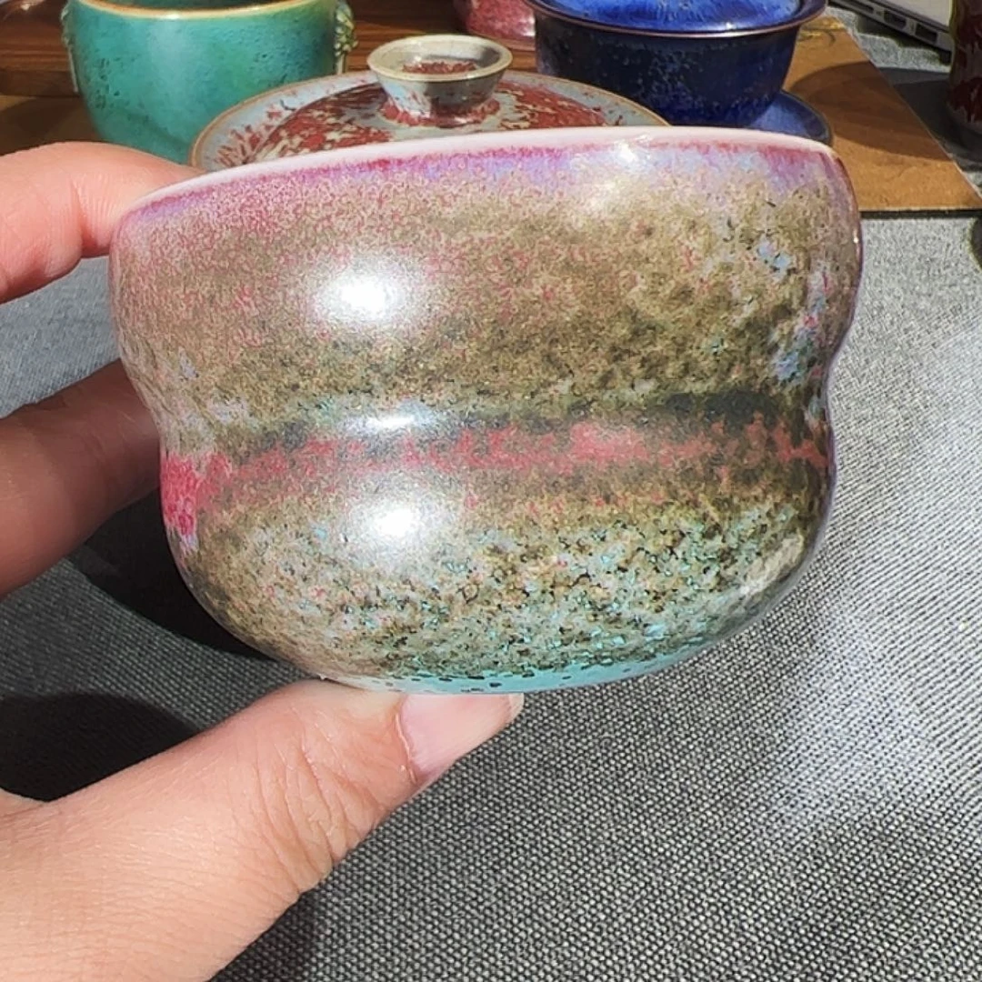 陶杯子钧瓷艺术作品01