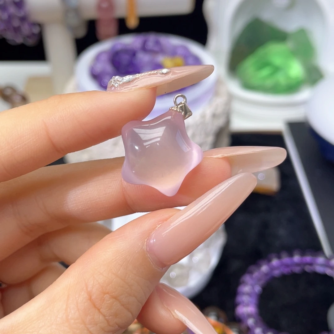 未镶嵌手链芙蓉石吊坠