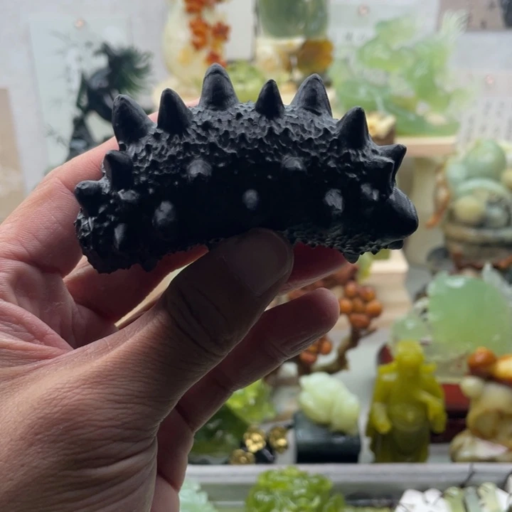 蛇纹石玉未镶嵌四大名玉手把