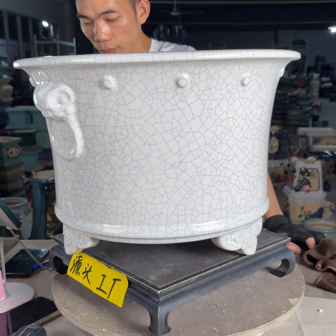 一风堂石湾花盆 内40*25