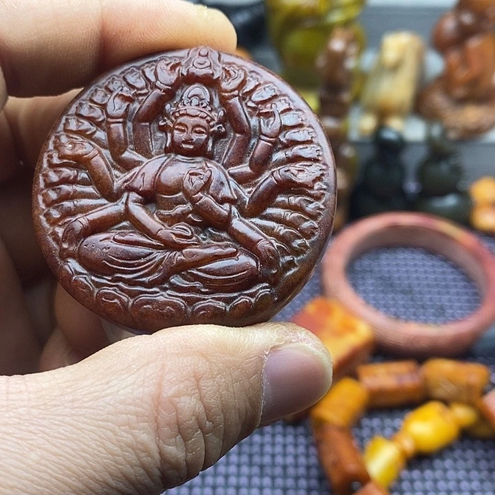 未镶嵌蛇纹石玉颈饰