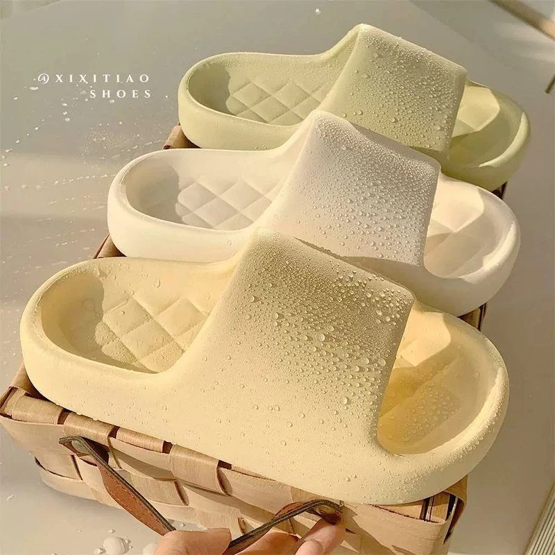 软泡芙系列EVA防滑防臭软底男女夏季室内家用洗澡男士拖鞋网红