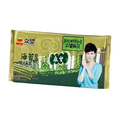 众望 海苔味小麻花 312g
