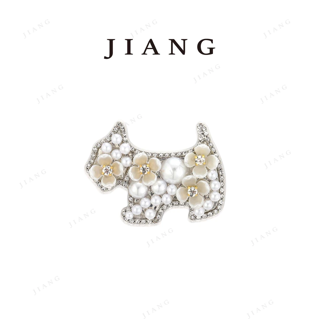 时尚镶嵌重工小狗发夹 4740