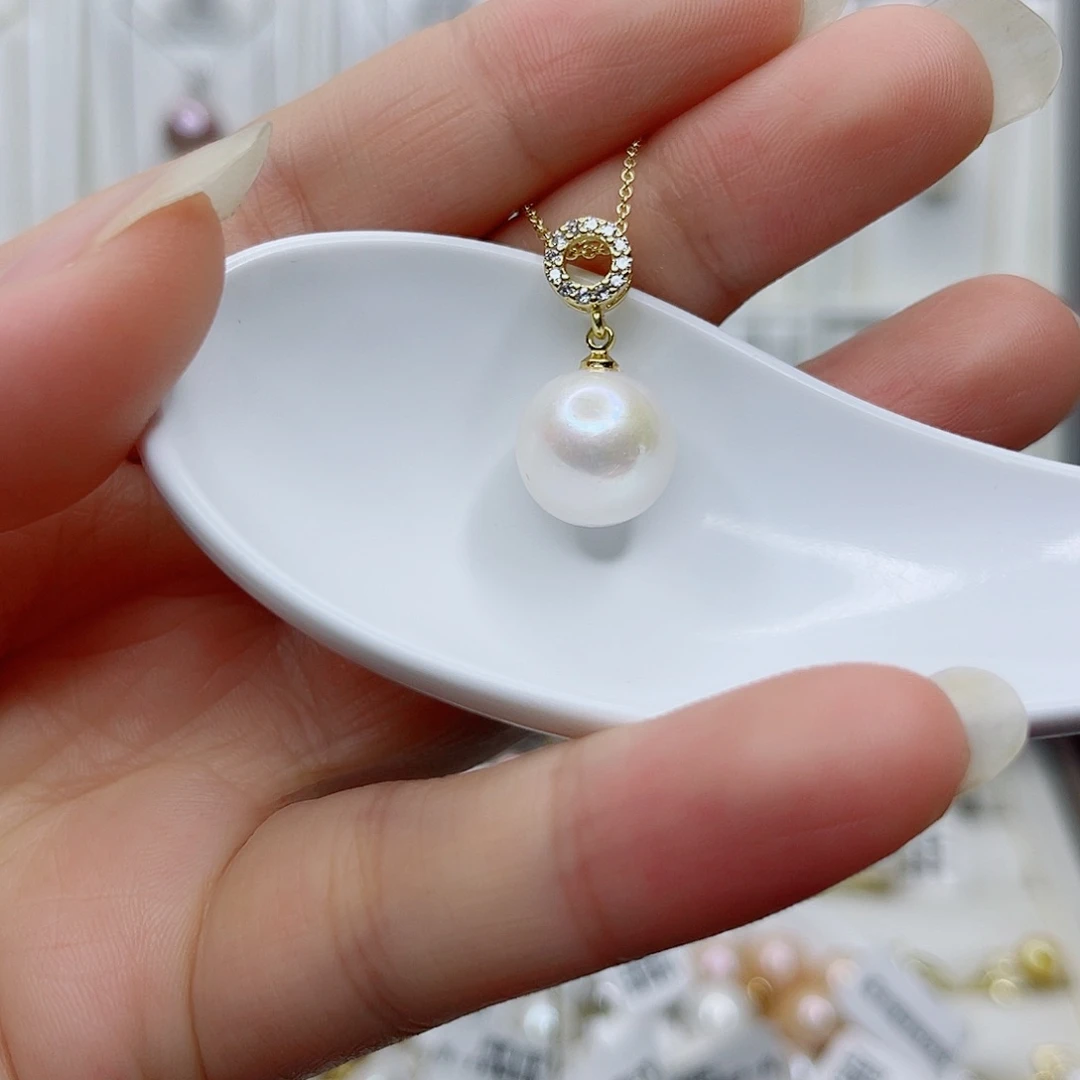 淡水珍珠合金吊坠(赠链)