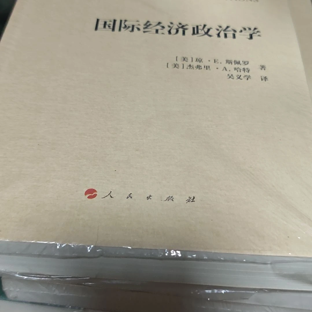 国际经济政治学平装库存书
