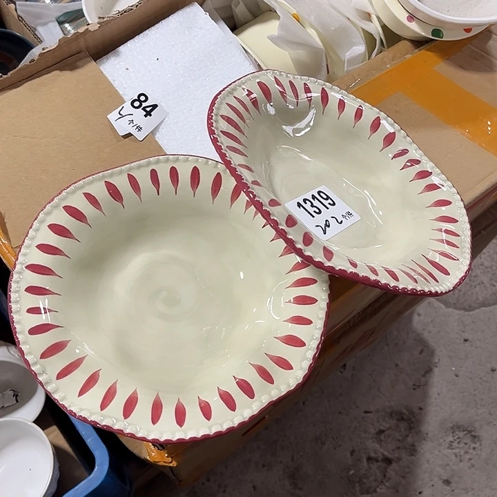 瓷微瑕外贸餐具1319