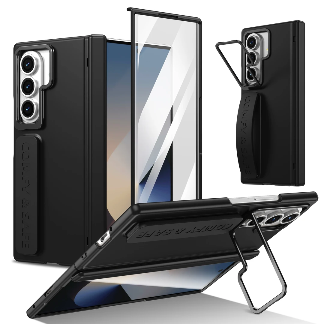 【手带款丨壳膜一体】适用三星ZFold7手机壳fold6镜头支架Fold5/4壳