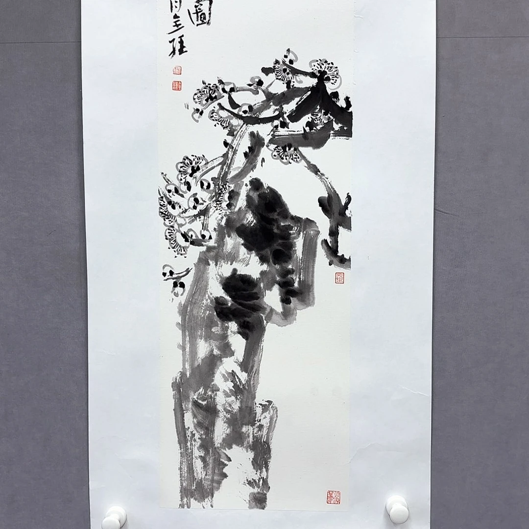 国画艺术家真人手绘