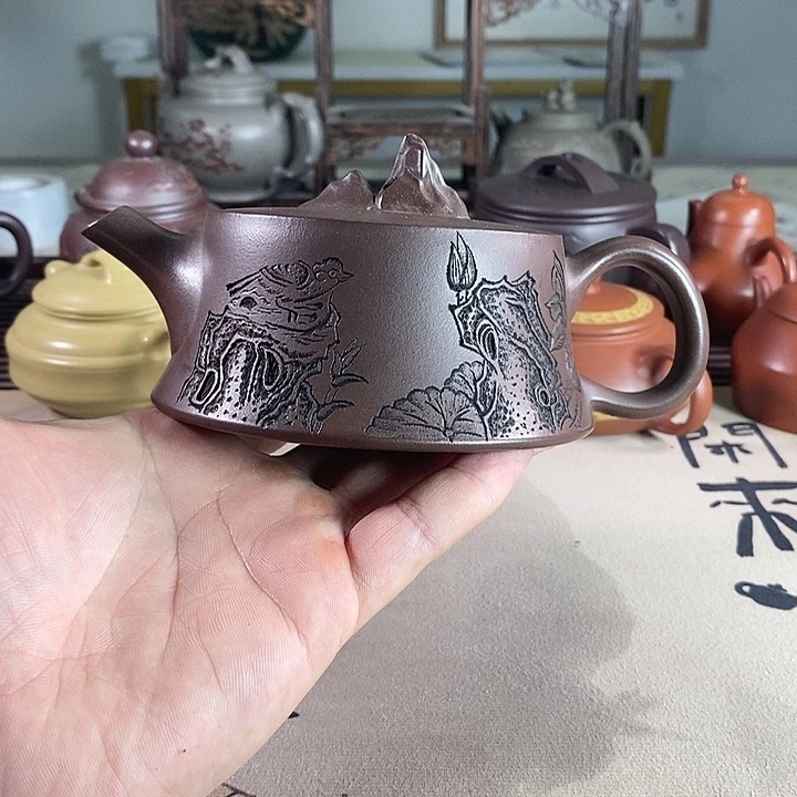 紫砂茶壶大*张紫砂壶正品