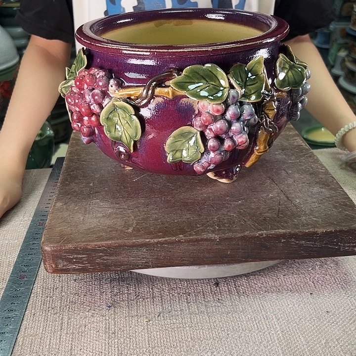 泳坤堂石湾盆陶瓷