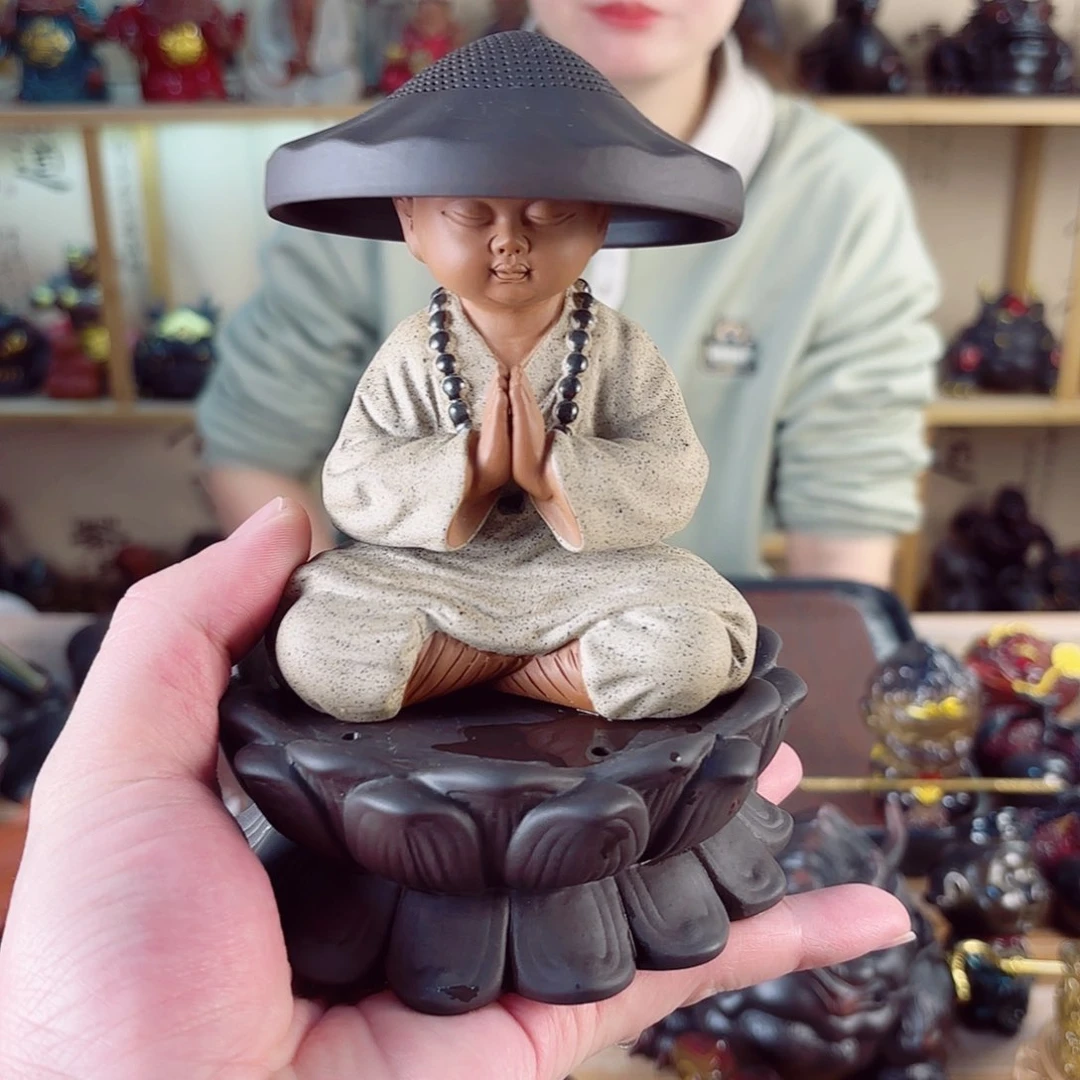 紫砂茶宠紫陶树脂茶宠摆件