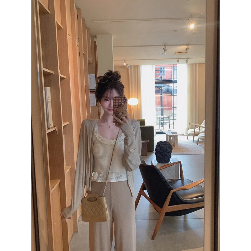 金蘑菇菇 Roastery越穿越爱 天丝羊毛套组/中古miu的少女感和慵懒