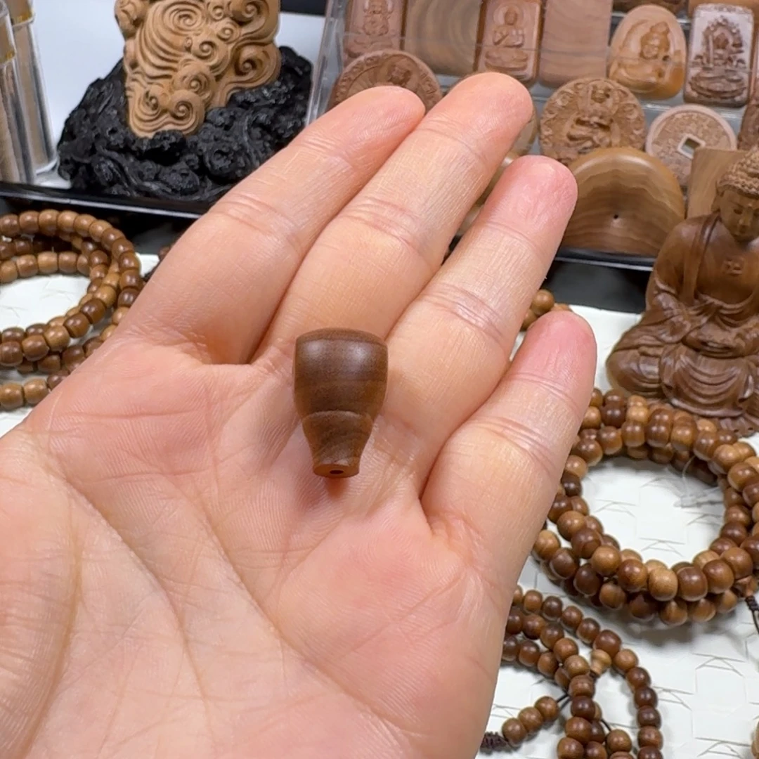 净***心檀香木手串/手链三通配饰珠