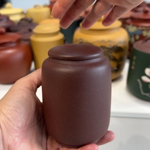 【闪购商品】紫砂茶叶罐清*紫砂微瑕