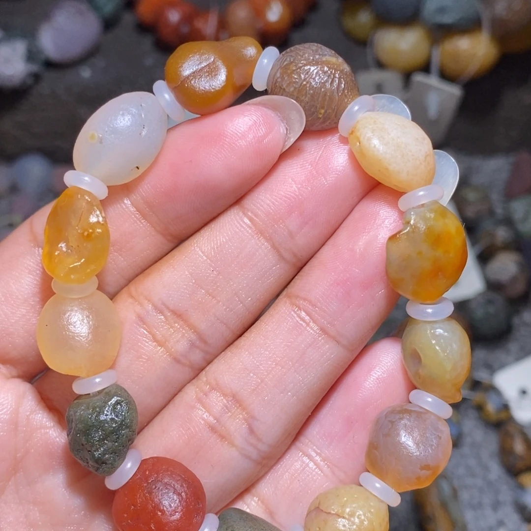 玛瑙/玉髓未镶嵌珠宝半成品