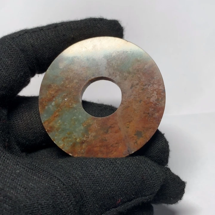 和田玉颈饰未镶嵌蓝**地