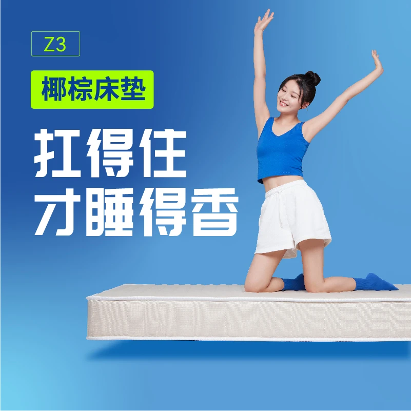 Weland/玮兰Z3三维椰棕0胶水硬垫护脊支撑家用床垫