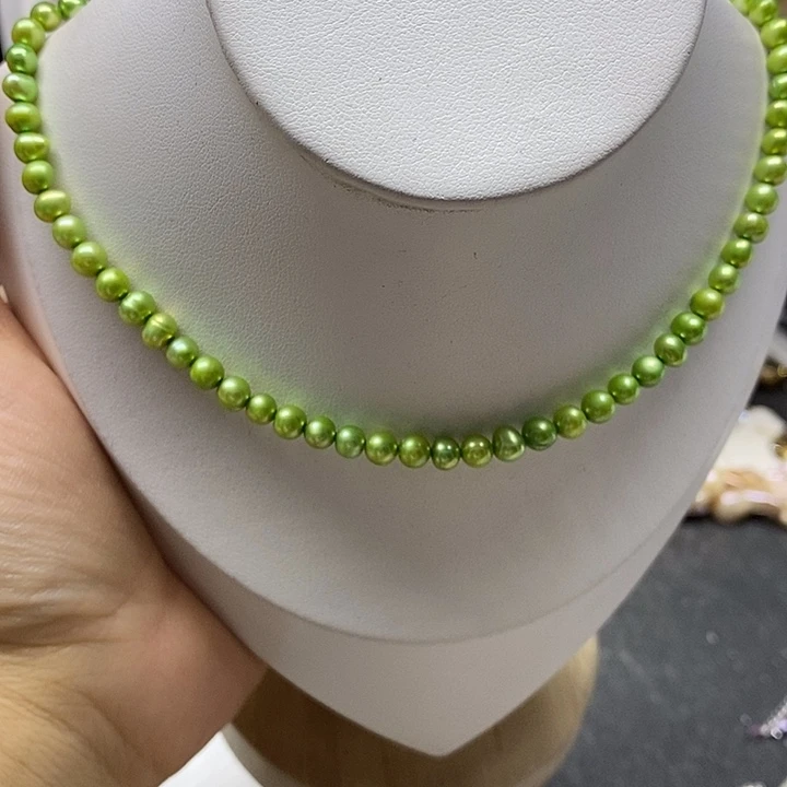 淡水珍珠颈饰未镶嵌