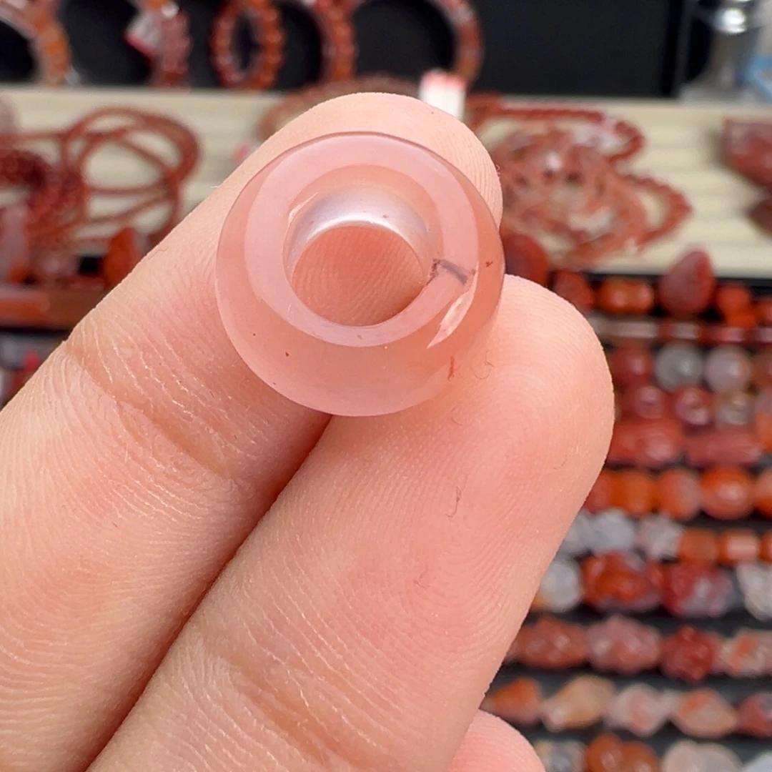 南红玛瑙未镶嵌颈饰跑环