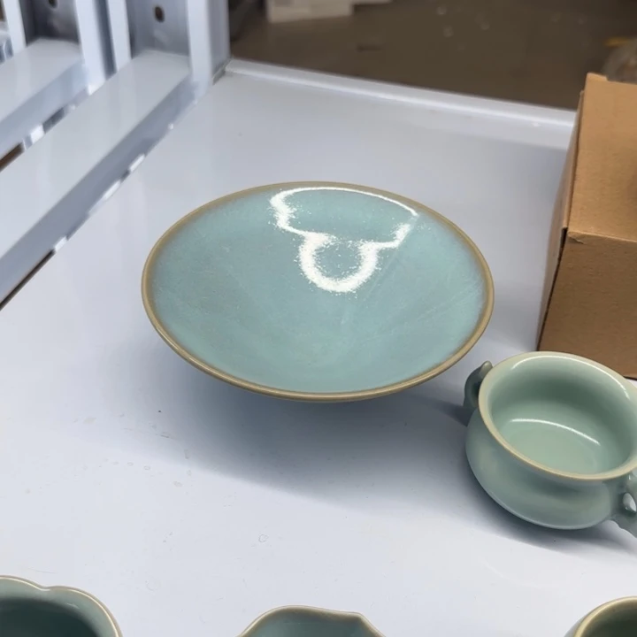 微瑕天青大斗笠11