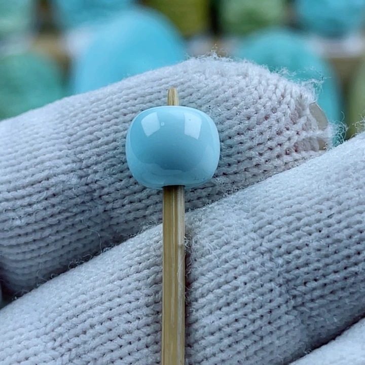 绿松石未镶嵌珠宝奇石9mm