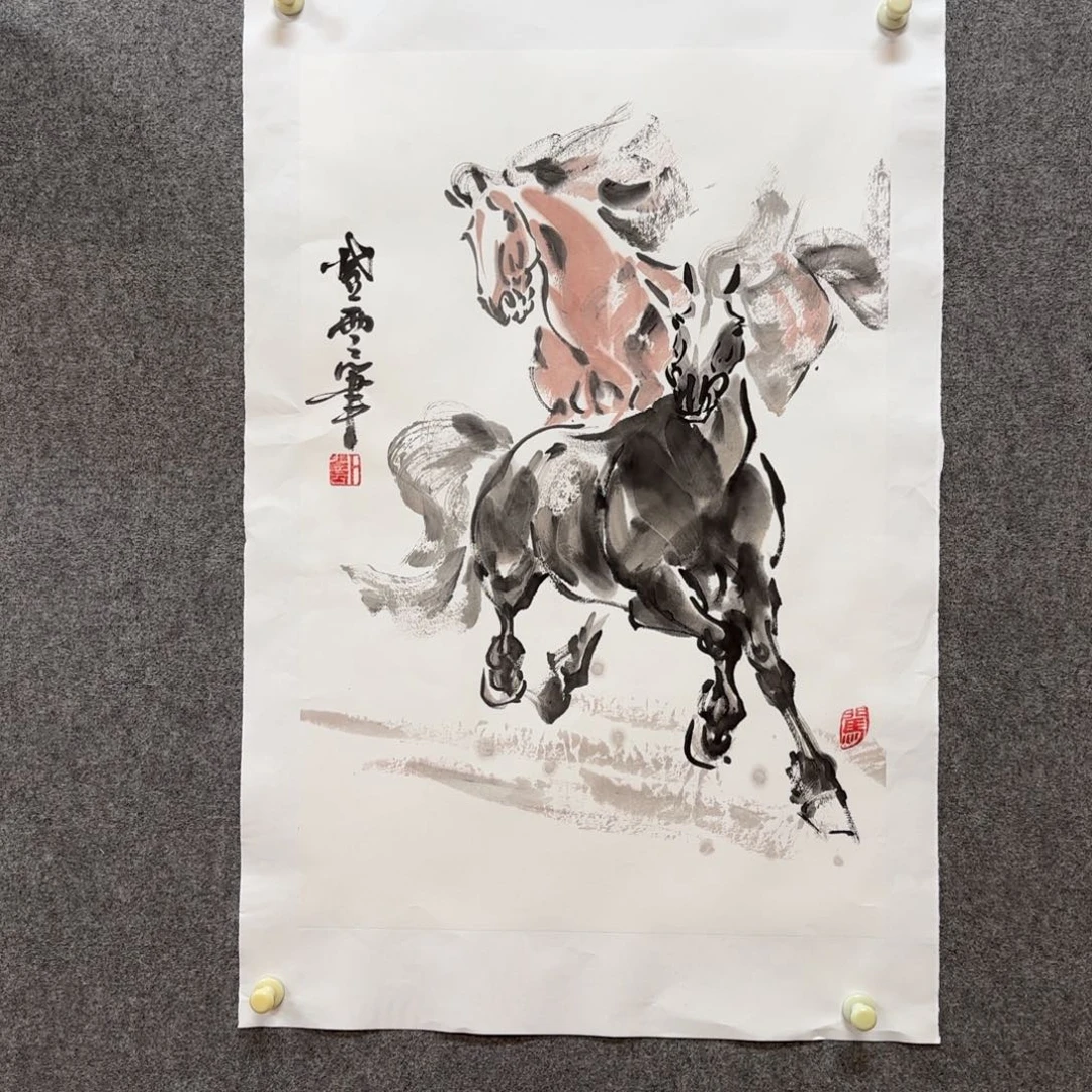 国画zz卜登云老师手绘作品