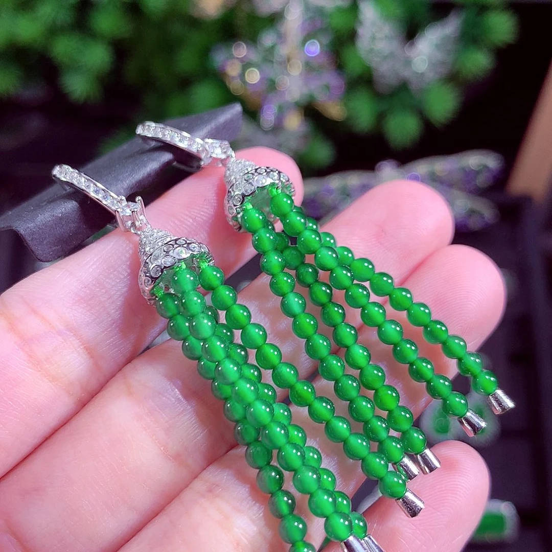 颈饰未镶嵌翡翠天然