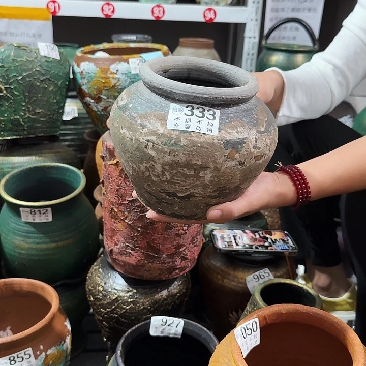 彩坛子333高度16口径12