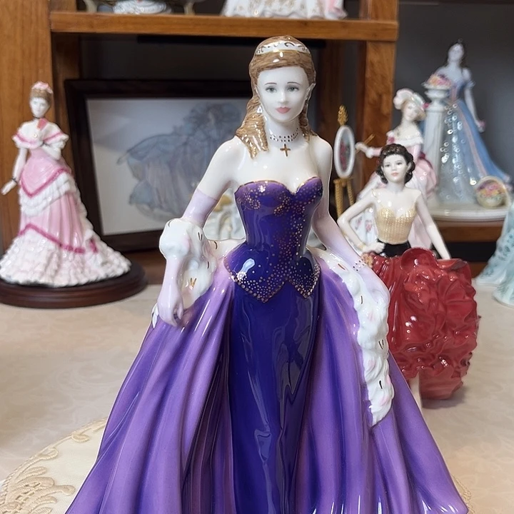 杯欧洲中古瓷器摆件